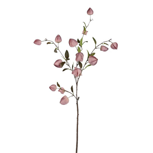 Garden Flower Lila Chinese Lantern Spray - Set van 12 94x54x14 cm