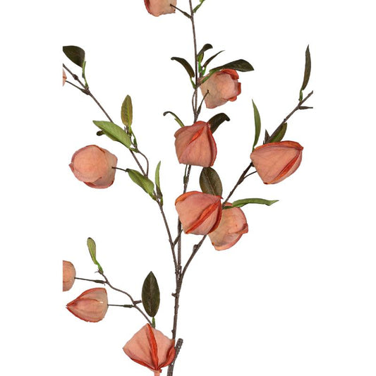 Garden Flower Oranje Chinese Lantaarn Spray - Set van 12 94x54x14 cm