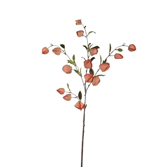 Garden Flower Oranje Chinese Lantaarn Spray - Set van 12 94x54x14 cm