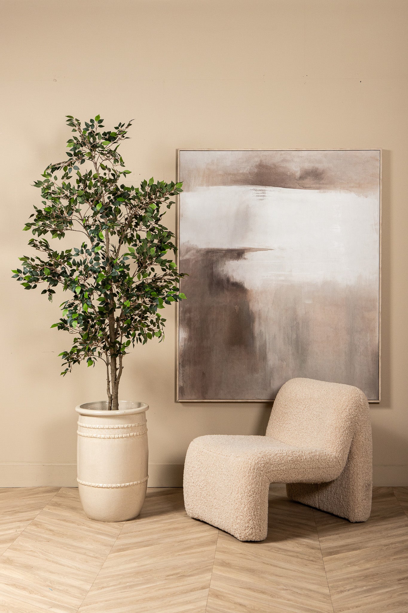Tree Green Ficus Benjamina Plant 185x90x90 cm