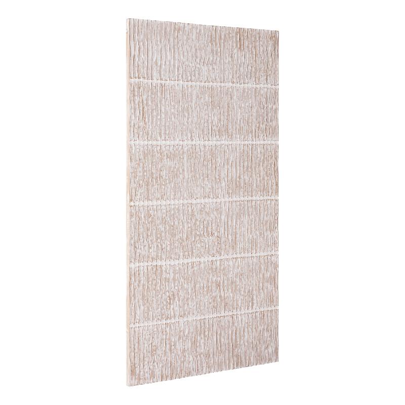 Seline Witte MDF Golvende Streep Laag Wandpaneel L 180x90x3.4 cm