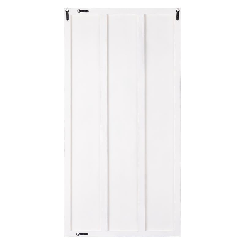 Seline Witte MDF Golvende Streep Laag Wandpaneel L 180x90x3.4 cm