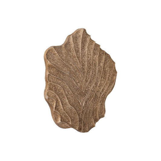 Abbie Beige MDF Golvend Organisch Wandpaneel L 90x80x4.2 cm