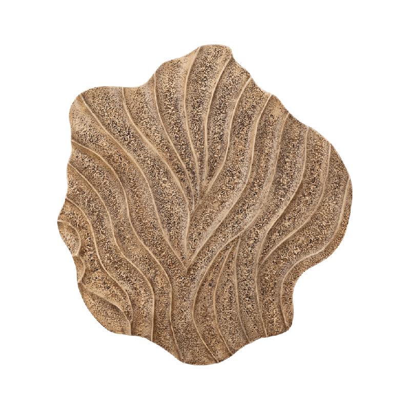 Abbie Beige MDF Golvend Organisch Wandpaneel S 60x53x3.4 cm