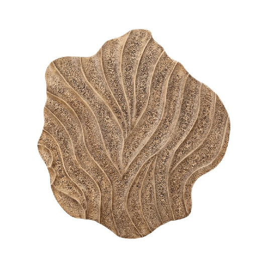 Abbie Beige MDF Golvend Organisch Wandpaneel S 60x53x3.4 cm