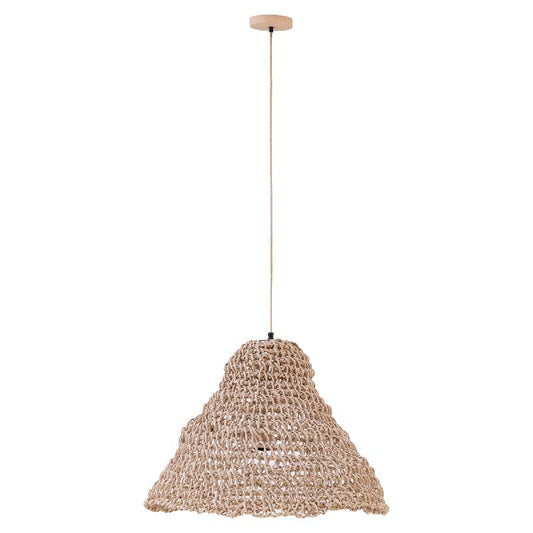 Dayo Natuurlijke Papieren Touw Hanglamp Open Rond 44x58x58 cm