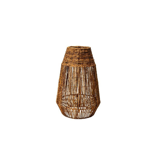 Jeron Natuurlijke Seagrass Lantaarn Rond S 60x40x40 cm