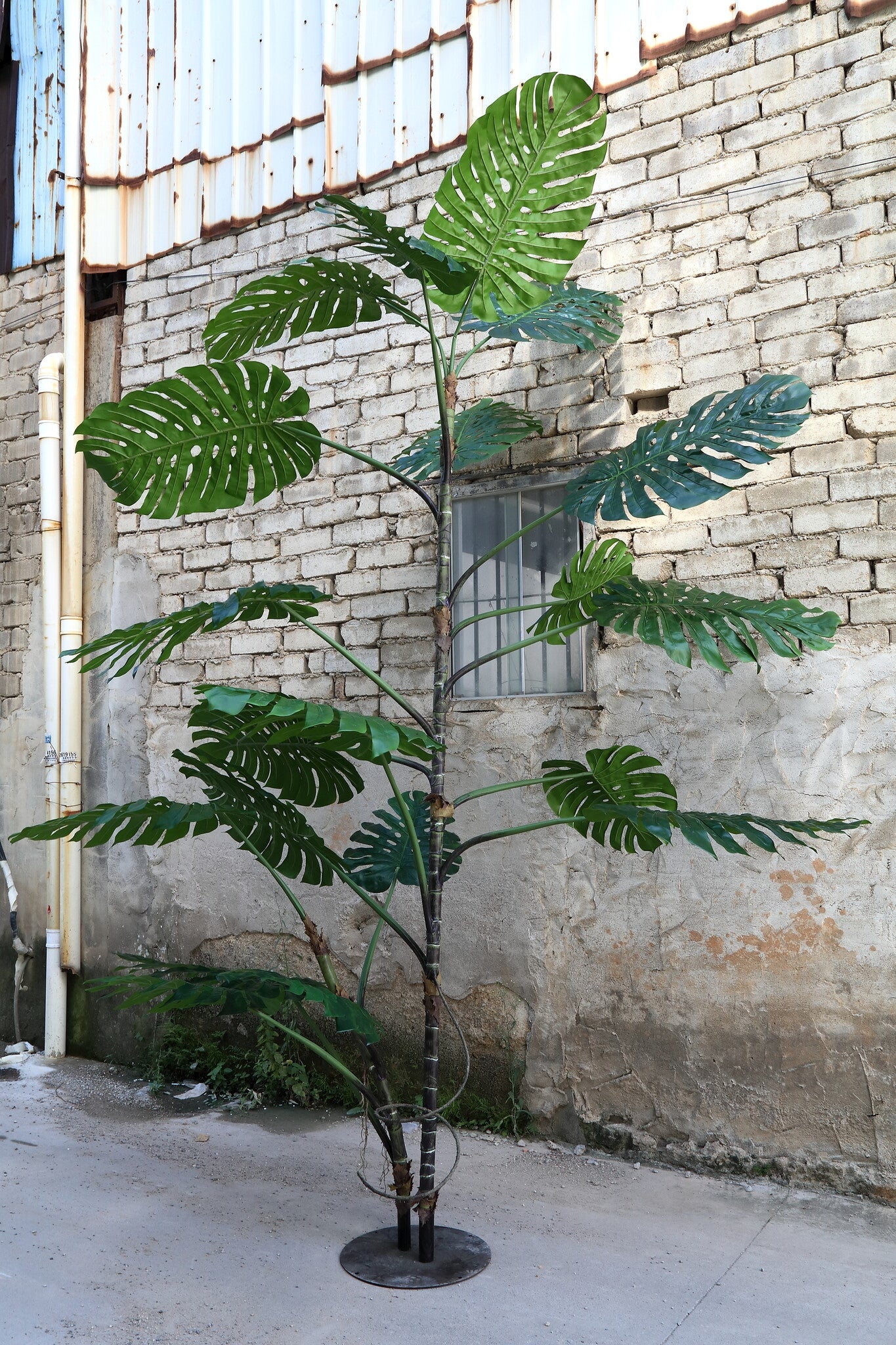 Tree Groen Monstera Blad Plant Hoog L 420x165x165 cm