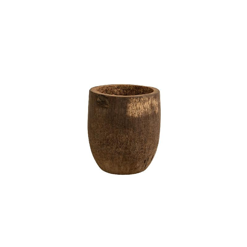 Jamez Natuurlijke Palmhout Pot Rond XS 60x50x50 cm