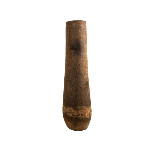 Jamez Natuurlijke Palme Houten Pot Rond XL 180x50x50 cm