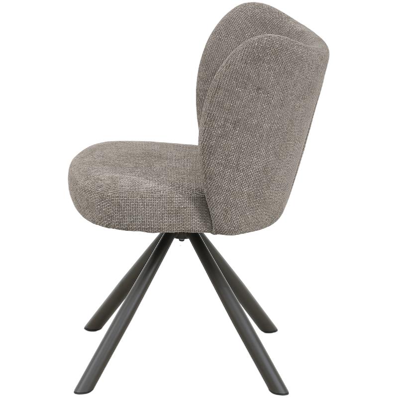 Pebble Eetkamerstoel Legacy 3 Set van 2 Mink 88x59.5x58 cm