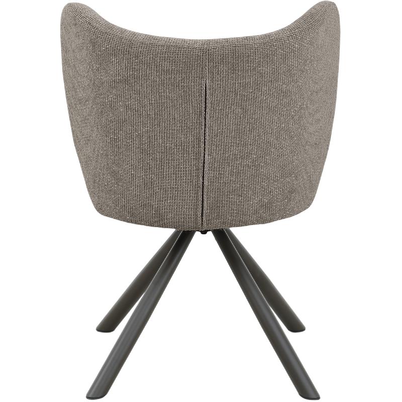 Pebble Eetkamerstoel Legacy 3 Set van 2 Mink 88x59.5x58 cm