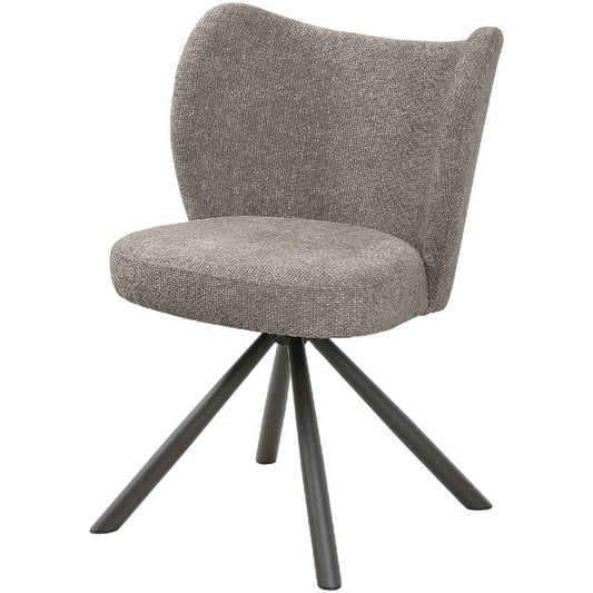 Pebble Eetkamerstoel Legacy 3 Set van 2 Mink 88x59.5x58 cm