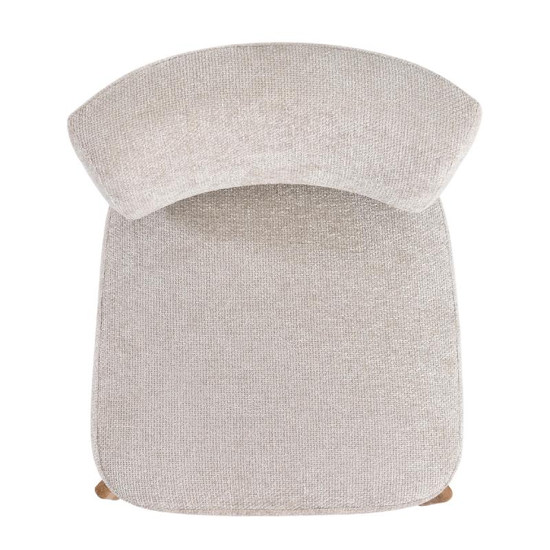 Vale Fauteuil Legacy 15 Dove Rubberhout 75x73x66.5 cm