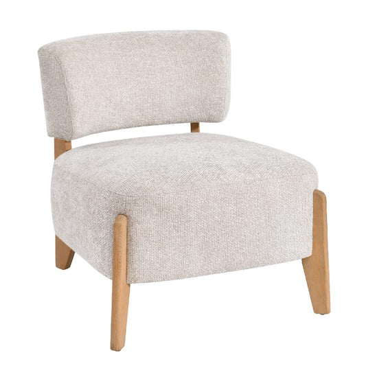 Vale Fauteuil Legacy 15 Dove Rubberhout 75x73x66.5 cm