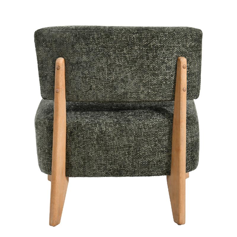 Vale Green Fauteuil Legacy 10 Olijf Rubber Wood 75x73x66.5 cm