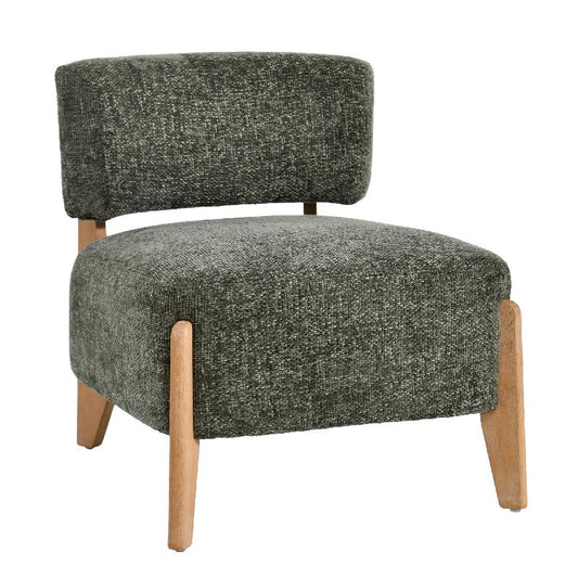 Vale Green Fauteuil Legacy 10 Olijf Rubber Wood 75x73x66.5 cm