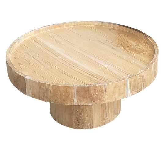 Tiera Natural Eetkamerstoel Laag 40x80x80 cm