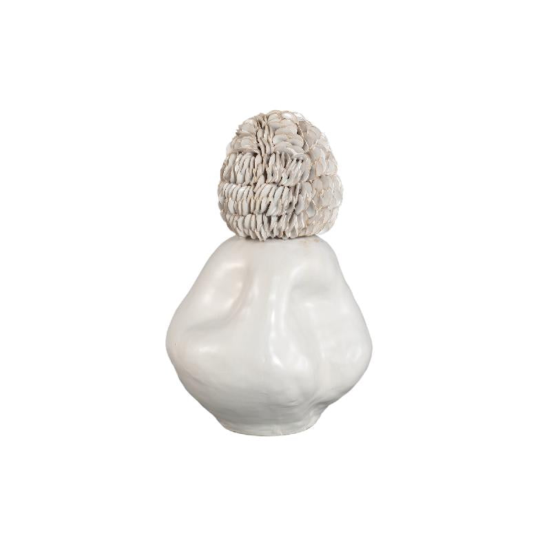 Jayse Crème Keramische Beeld Onregelmatige Vorm C 39.5x26x24.5 cm
