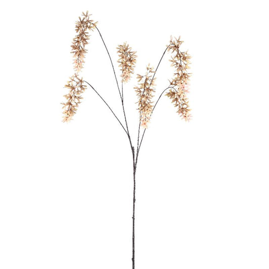 Garden Flower Crème Hangende Wisteria Spray Set van 6 Stuks 105x59x45 cm