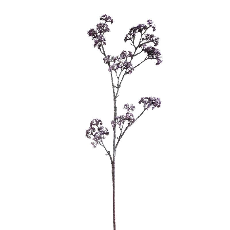 Twig Plant Donkerpaarse Kornoelje Spray - Set van 6 110x45x8 cm
