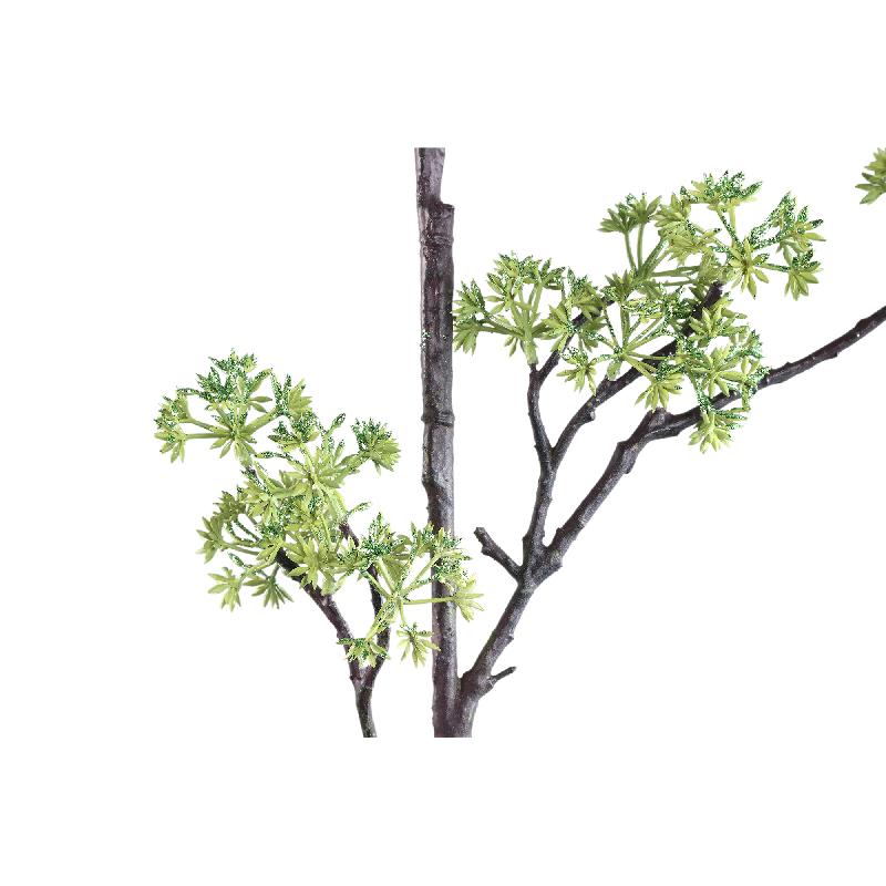Twig Plant Groene Kornoelje Spray Set van 6 Stuks 110x45x8 cm