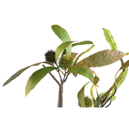 Leaves Plant Lichtbruin Kastanjebladeren Spray Set van 6 Stuks 120x40x12 cm