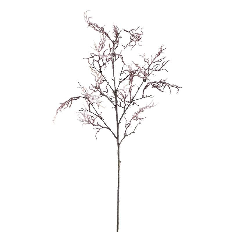 Twig Plant Paarse Coral Spray Set van 12 Stuks 108x38x8 cm
