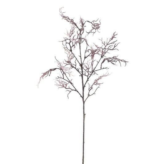 Twig Plant Paarse Coral Spray Set van 12 Stuks 108x38x8 cm