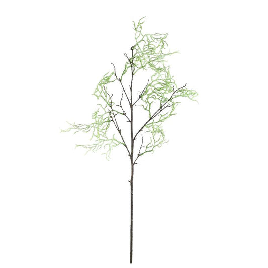 Twig Plant Mos Groen Coral Spray - Set van 12 108x38x8 cm