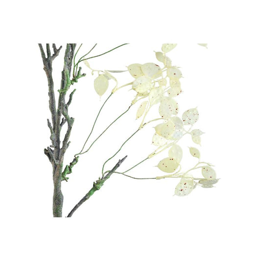 Leaves Plant Witte Kunstbloem Geldboompje Spray Set van 6 Stuks 120x36x8 cm