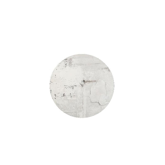 Darvel Crème Linnen Handgeschilderd Wandpaneel Ruw S 60x60x3.5 cm