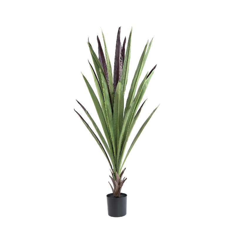 Leaves Plant Paarse Yucca Plant Set van 2 Stuks 109x90x90 cm