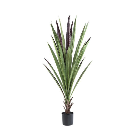 Leaves Plant Paarse Yucca Plant Set van 2 Stuks 109x90x90 cm
