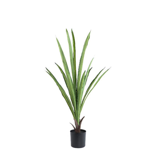 Leaves Plant Donkergroene Yucca Plant - Set van 4 Stuks 88x70x70 cm