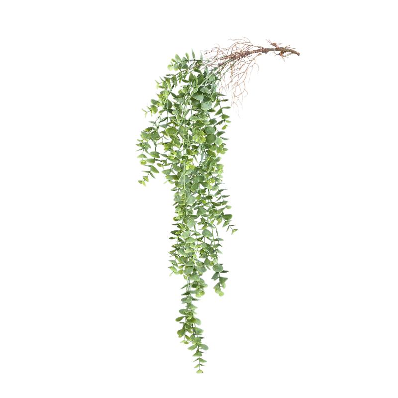Leaves Plant Groen Eucalyptus Hangende Spray - Set van 12 100x79x35 cm