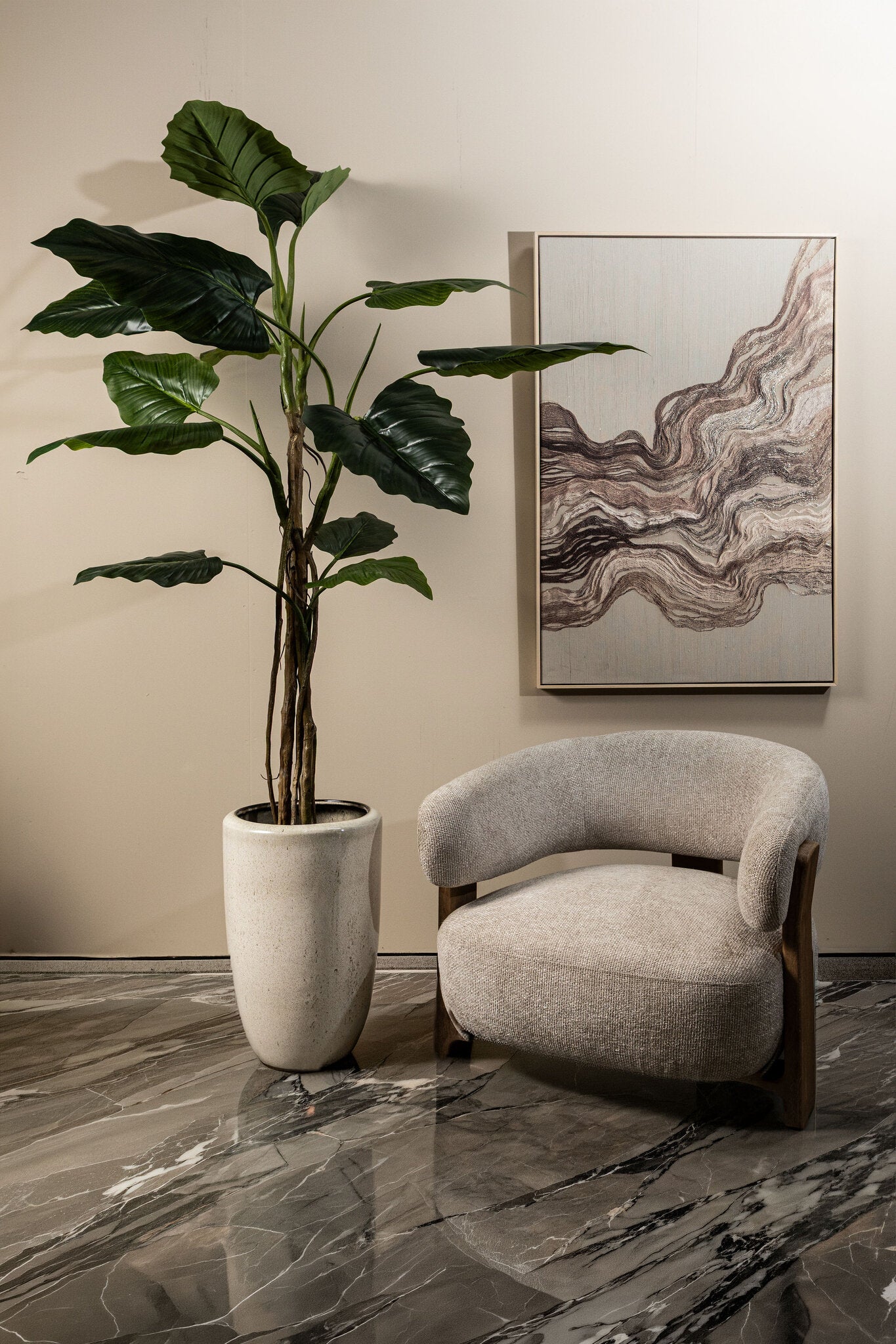 Leaves Plant Grote Groene Philodendron In Zwarte Pot L 195x50x50 cm