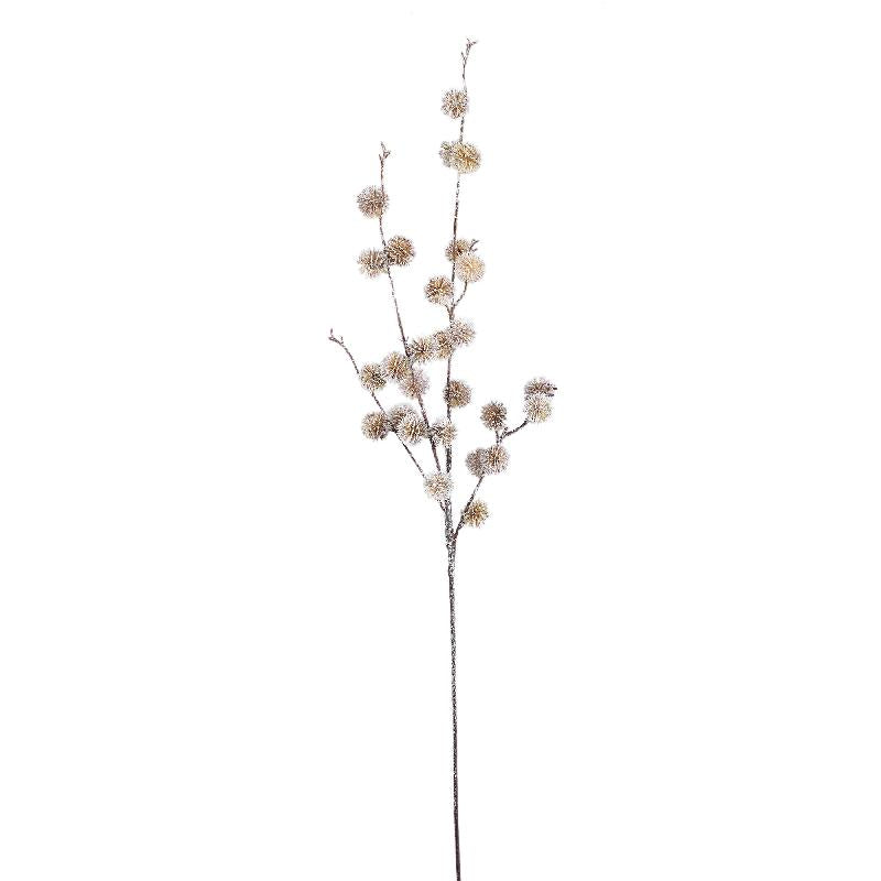Twig Plant Lichtbruin Dennenballen Spray - Set van 12 90x44x23 cm