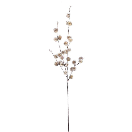 Twig Plant Lichtbruin Dennenballen Spray - Set van 12 90x44x23 cm