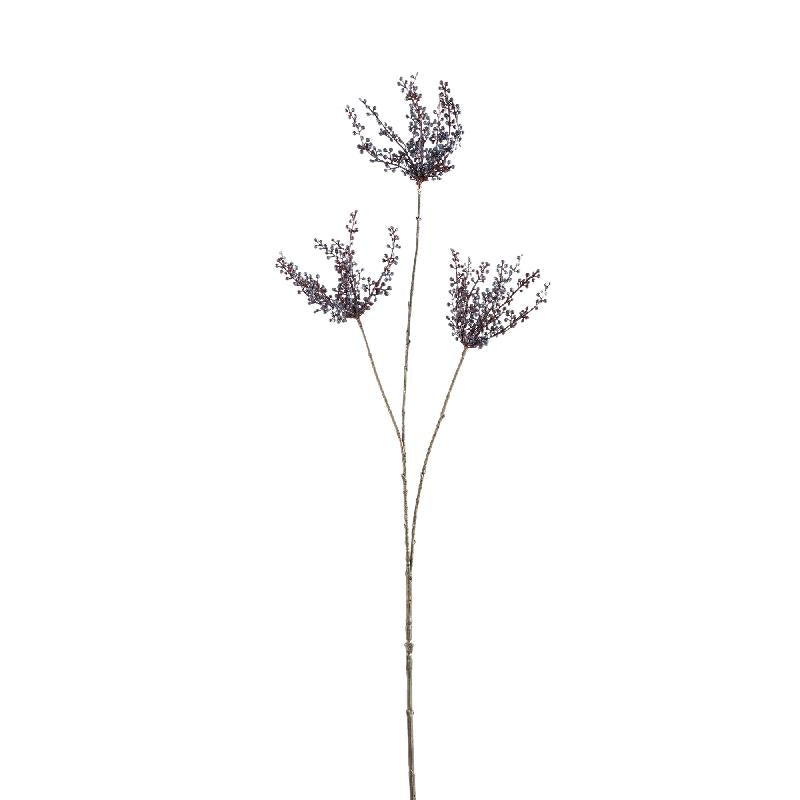 Berry Plant Bourgondische Bessen Spray - Set van 12 98x54x25 cm