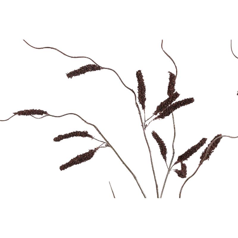 Twig Plant Donkerbruine Amaranthus Spray - Set van 6 121x62x40 cm