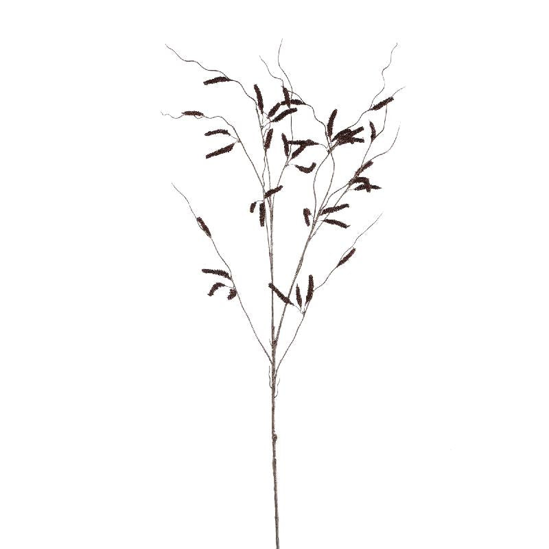 Twig Plant Donkerbruine Amaranthus Spray - Set van 6 121x62x40 cm