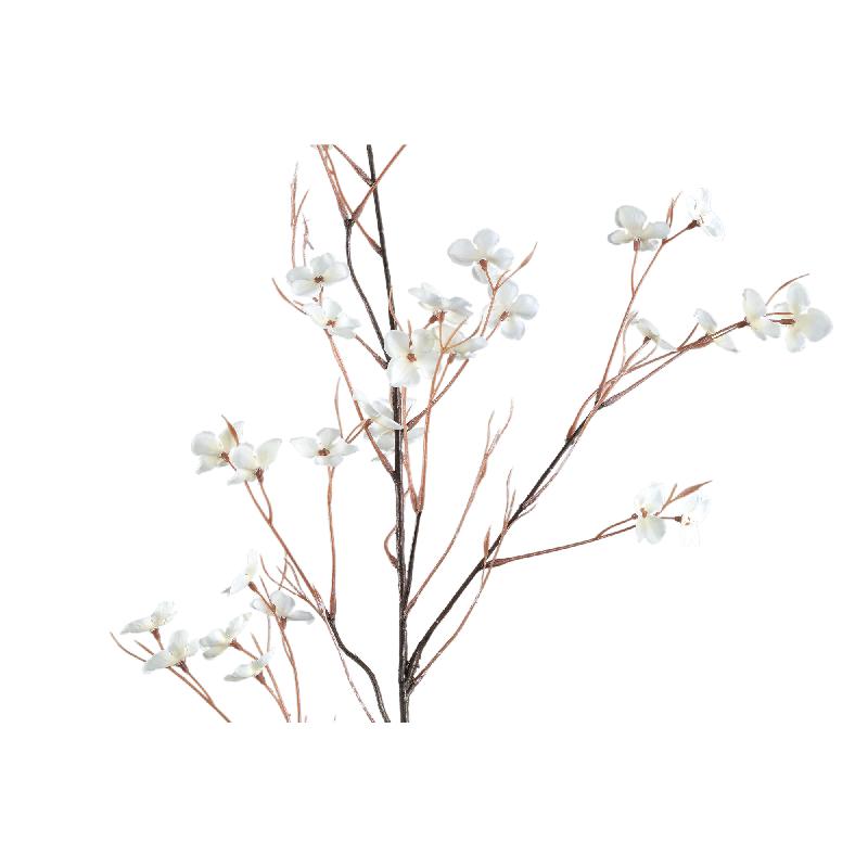 Twig Plant Cream Wild Flower Spray - Set van 12 Stuks 110x63x30 cm