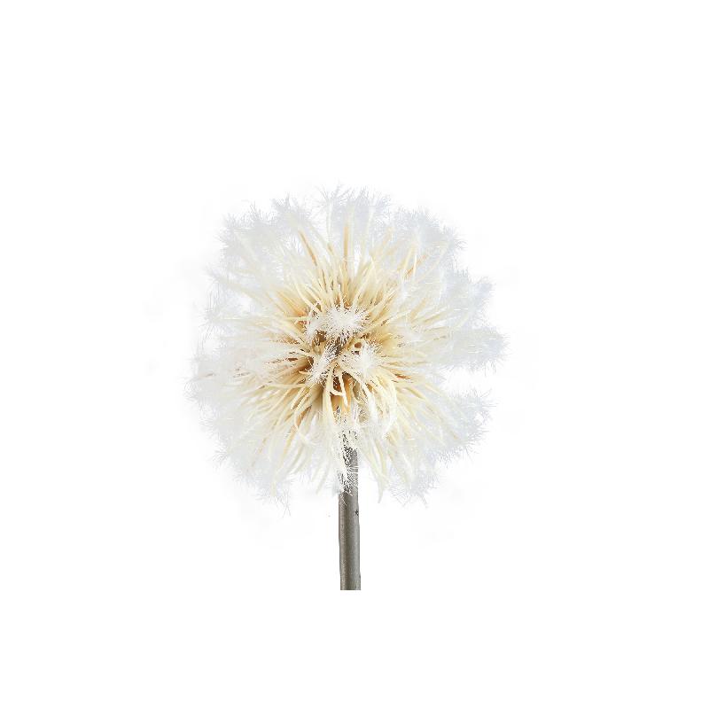 Twig Plant Crème Paardenbloem Stengel - Set van 12 75x12x12 cm