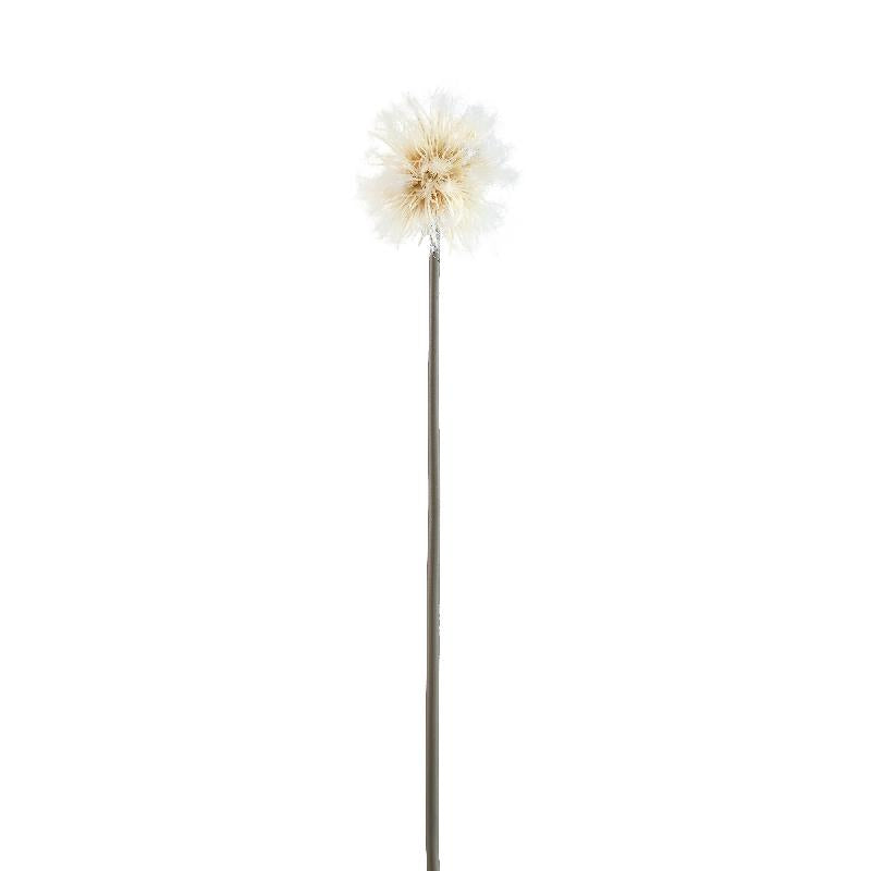 Twig Plant Crème Paardenbloem Stengel - Set van 12 75x12x12 cm