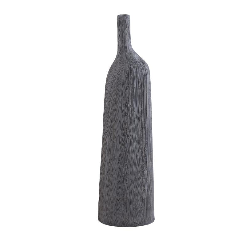 Clyde Donkergrijs Keramische Fles Onregelmatige Vorm Set van 4 51.5x14x7.5 cm