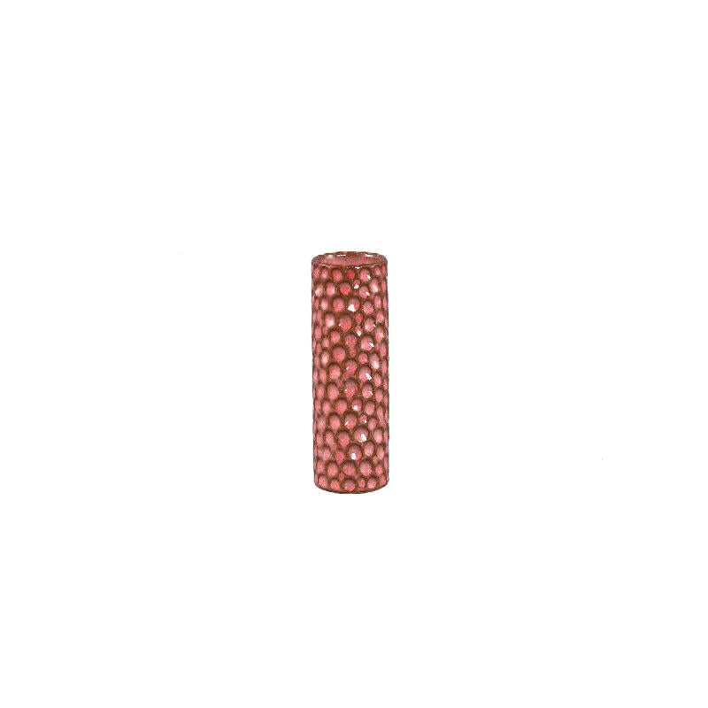 Mayron Roze Keramische Vaas Bubbels Patroon Set van 12 Stuks 15x5x5 cm