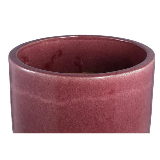 Madsen Bordeaux Keramische Cilinder Pot Set Van 2 High 65x45x45 cm