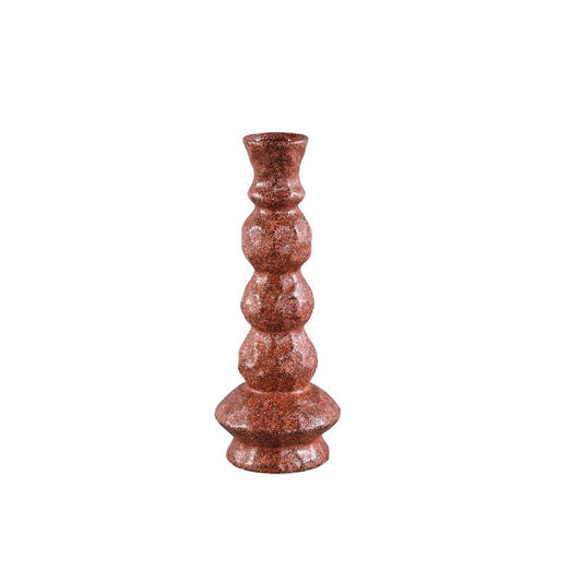 Kirsey Bordeaux Keramische Vaas Onregelmatige Vorm Set Van 2 36.5x14.5x14.5 cm