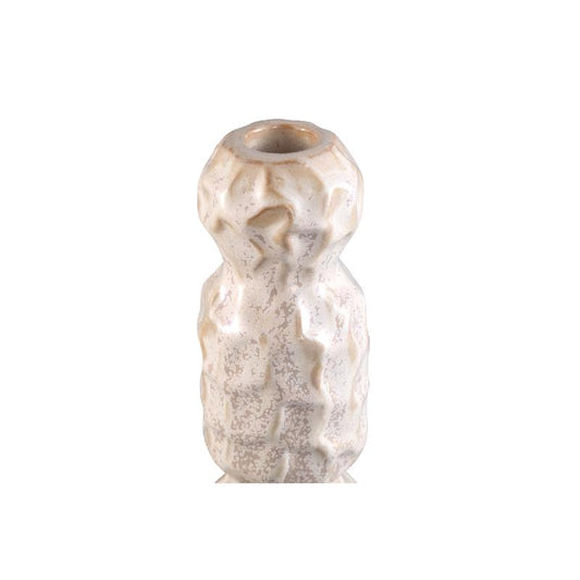 Kirsey Crème Keramische Kandelaar Onregelmatig C Set van 4 38x9x9 cm